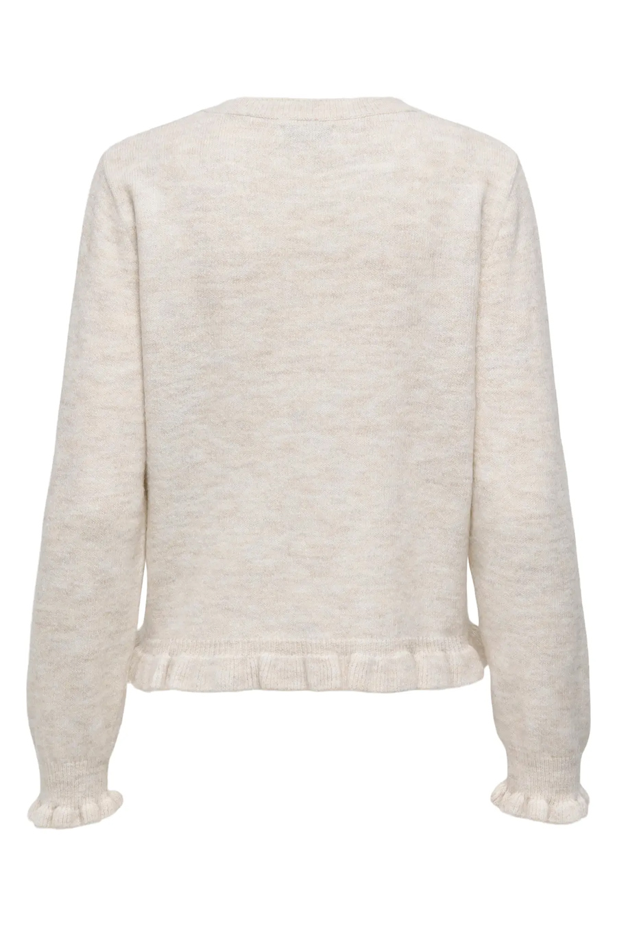 Cardigan JACQUELINE DE YONG 15363485-Birch-MELANGE