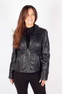 Leather jacket MAURITIUS 1101-0685-black