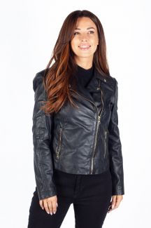 Leather jacket MAURITIUS 1101-0730-black