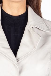 Leather jacket MAURITIUS 1102-0017-ivory