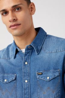 Denim shirt WRANGLER 112341913