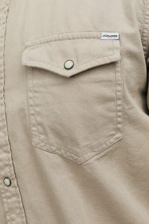 Denim shirt JACK & JONES 12138115-Crockery