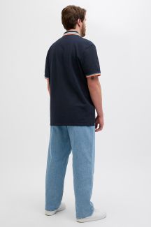 Polo shirt JACK & JONES 12143859-Black-Navy-NEO