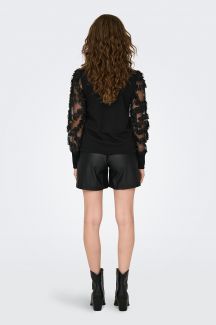 Hoodie JACQUELINE DE YONG 15220558-Black