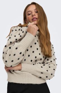 Sweater JACQUELINE DE YONG 15304813-Cement-BLACK