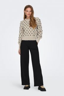 Sweater JACQUELINE DE YONG 15304813-Cement-BLACK