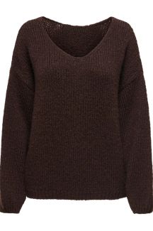 Sweater JACQUELINE DE YONG 15334709-Chocolate-Tor