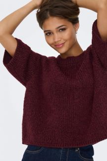 Sweater JACQUELINE DE YONG 15367237-Tawny-Port