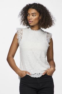 T-shirt PIECES 17120454-Cloud-Dancer