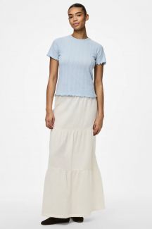 T-shirt PIECES 17152053-Cashmere-Blue