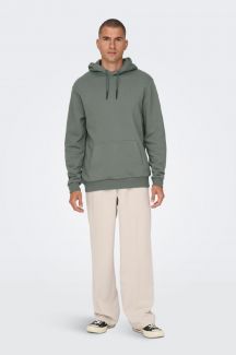 Hoodie ONLY & SONS 22018685-Castor-Gray