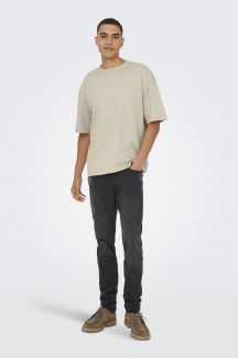 T-shirt ONLY & SONS 22031940-Silver-Lining