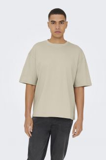 T-shirt ONLY & SONS 22031940-Silver-Lining