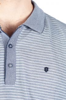 Polo shirt MCL 39934-INDIGOMELANJ
