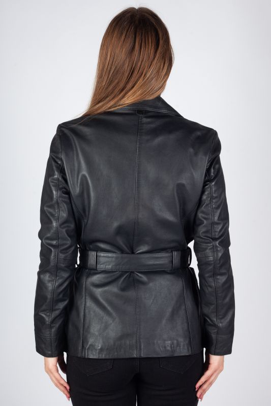 Leather jacket MAURITIUS 1101-0680-black