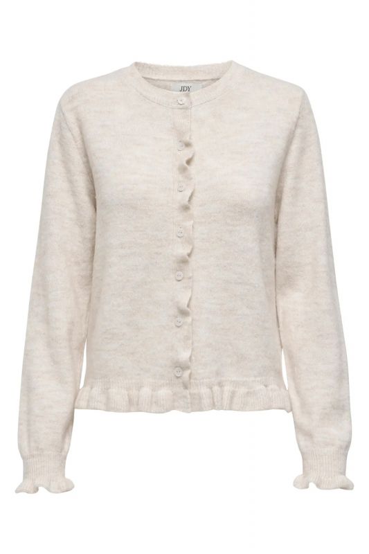Cardigan JACQUELINE DE YONG 15363485-Birch-MELANGE